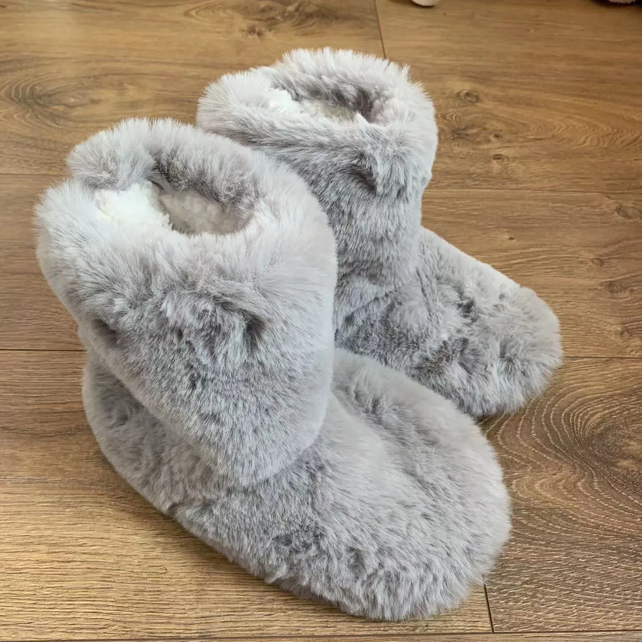House Fluffy Slipper Womens Winter Fur Men Male Warm Plush Indoor Flat Fuzzy Female Room Shoes Wool Home Boots Fleece Flip Flop