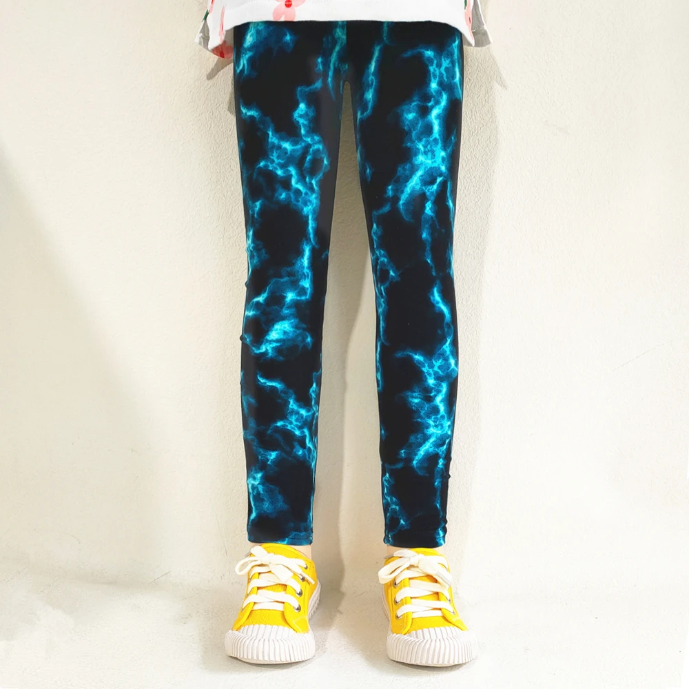 Children's Clothing Children's Bottom Pants Spring and Autumn Girl Printed Cartoon Slim Fit Pants Summer Pants
