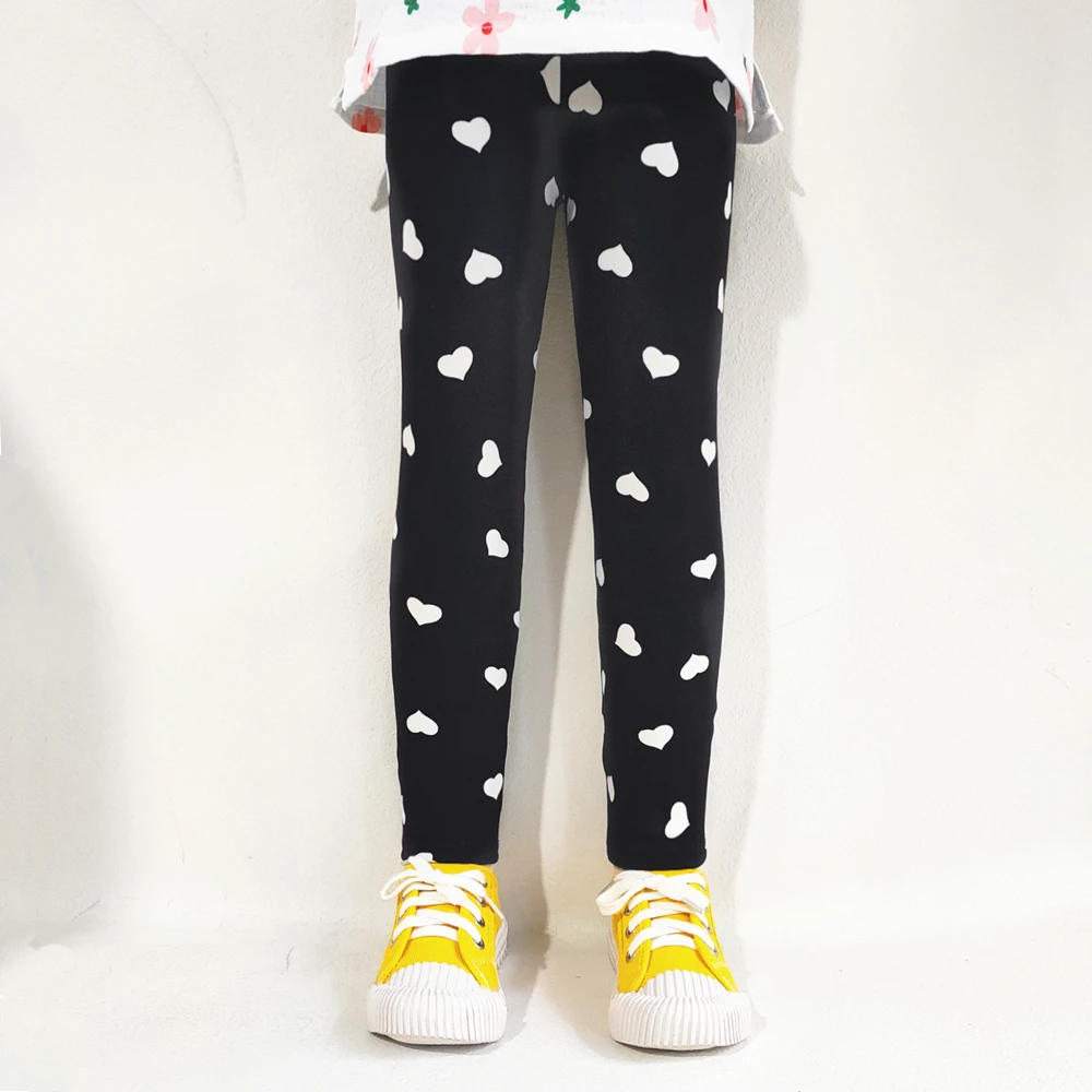 Children's Clothing Children's Bottom Pants Spring and Autumn Girl Printed Cartoon Slim Fit Pants Summer Pants