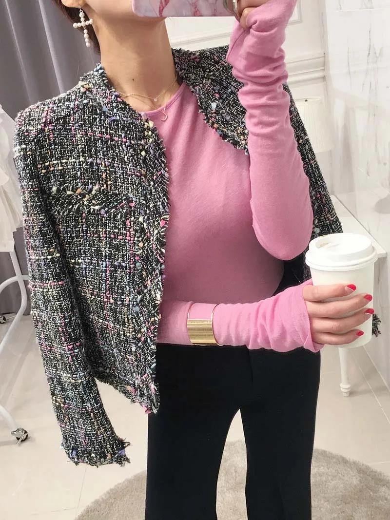 Sexy Shirt Women T-Shirt Long Sleeve Korean Style Slim Basic Elasticity Tshirt Top Womens Clothing T Shirt Femme