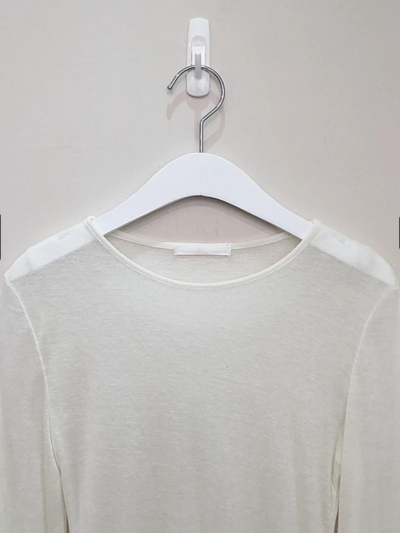 Sexy Shirt Women T-Shirt Long Sleeve Korean Style Slim Basic Elasticity Tshirt Top Womens Clothing T Shirt Femme