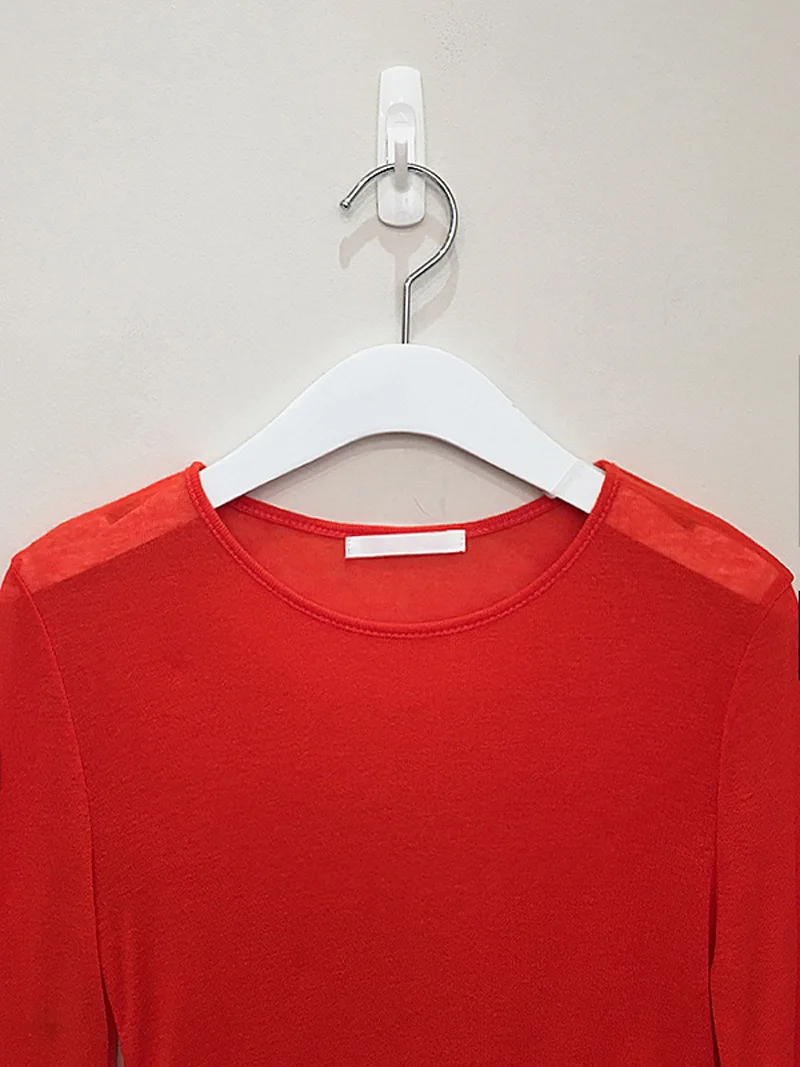 Sexy Shirt Women T-Shirt Long Sleeve Korean Style Slim Basic Elasticity Tshirt Top Womens Clothing T Shirt Femme