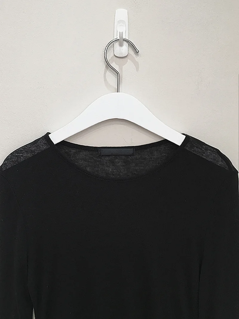 Sexy Shirt Women T-Shirt Long Sleeve Korean Style Slim Basic Elasticity Tshirt Top Womens Clothing T Shirt Femme