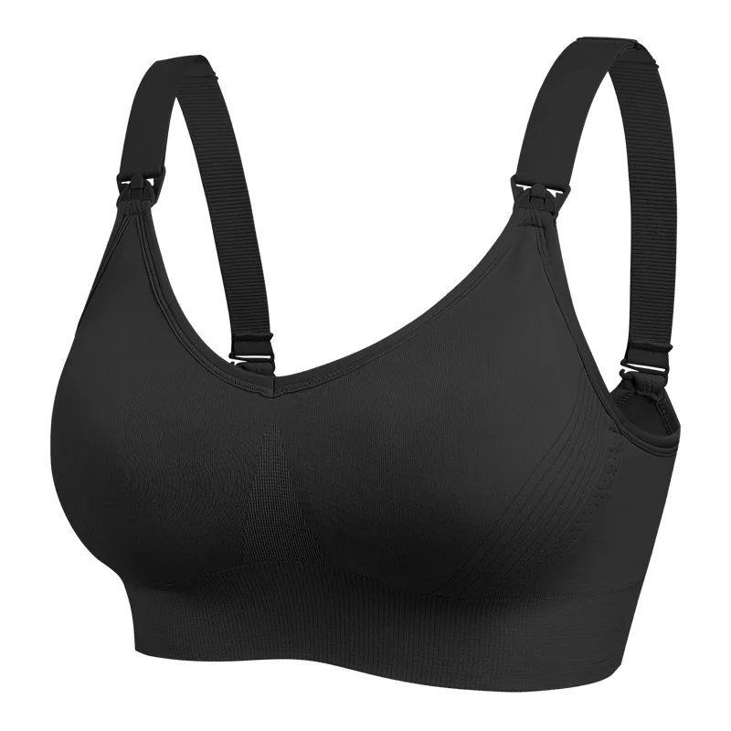 1pcs Maternity Nursing Bras Pregnant Women Skinny Breastfeeding Clothing Underwear Female Breathable Push Up Bra