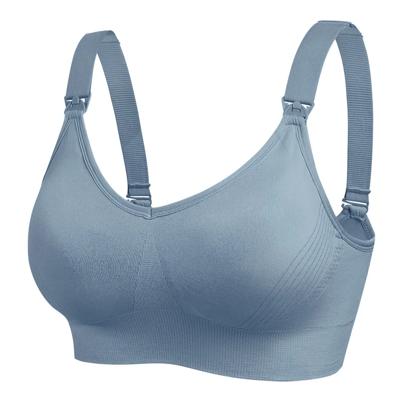 1pcs Maternity Nursing Bras Pregnant Women Skinny Breastfeeding Clothing Underwear Female Breathable Push Up Bra