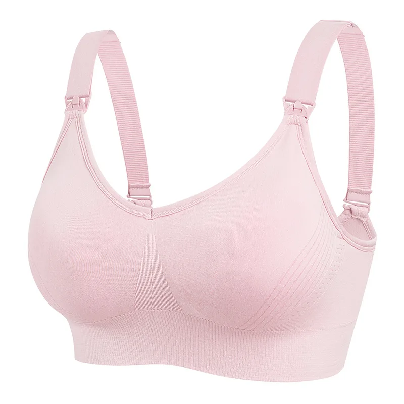 1pcs Maternity Nursing Bras Pregnant Women Skinny Breastfeeding Clothing Underwear Female Breathable Push Up Bra