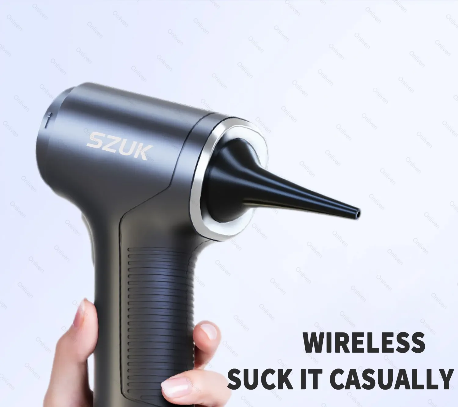 SZUK 98000PA Car Vacuum Cleaner Wireless Mini Powerful Cleaning Machine Handheld for Car Portable Blow Computer Home Appliance