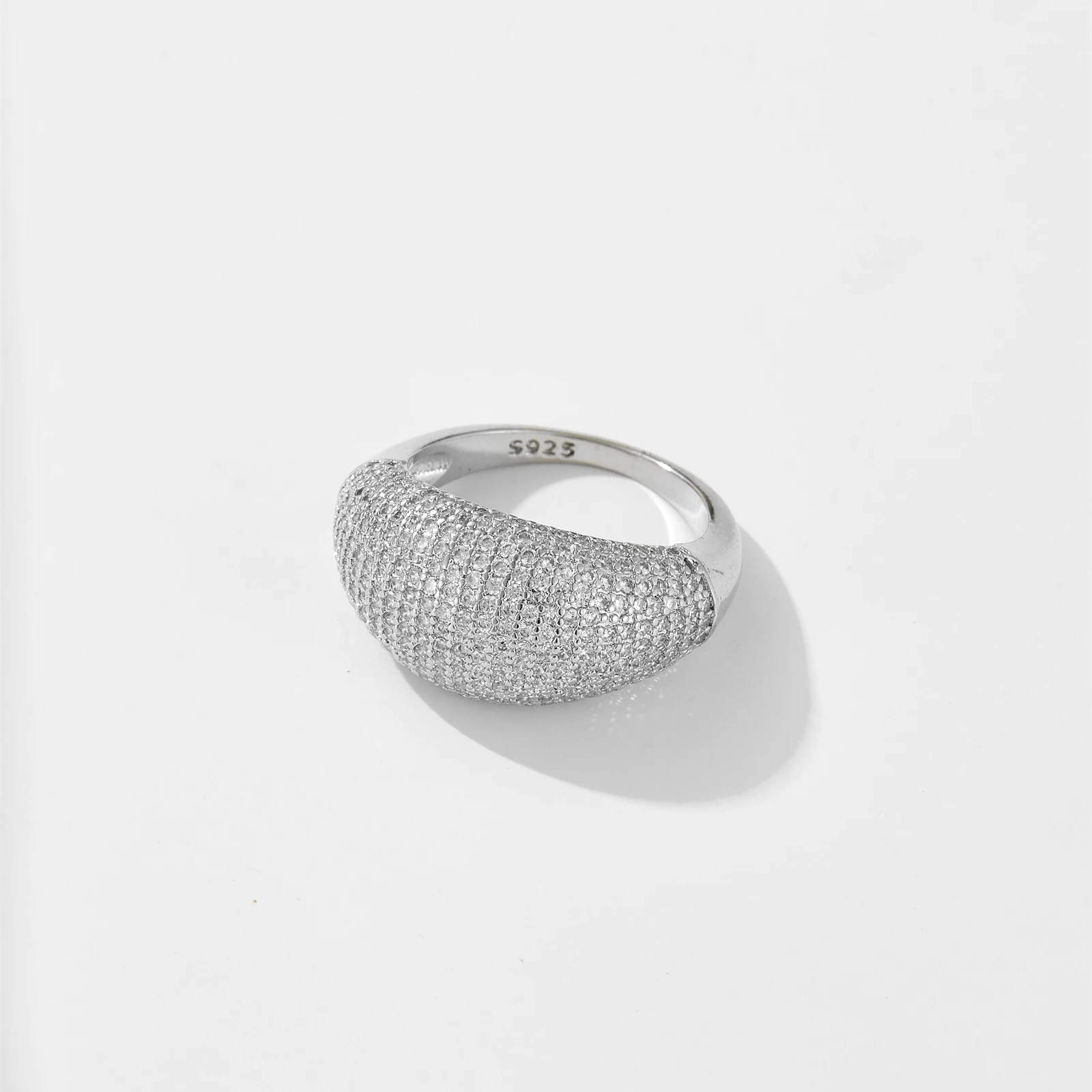 VEWANT 925 Sterling Silver Pave Ring Women 2024 Fashion Fine Luxury Wedding Mother's Day Birthday Gift Jewelry