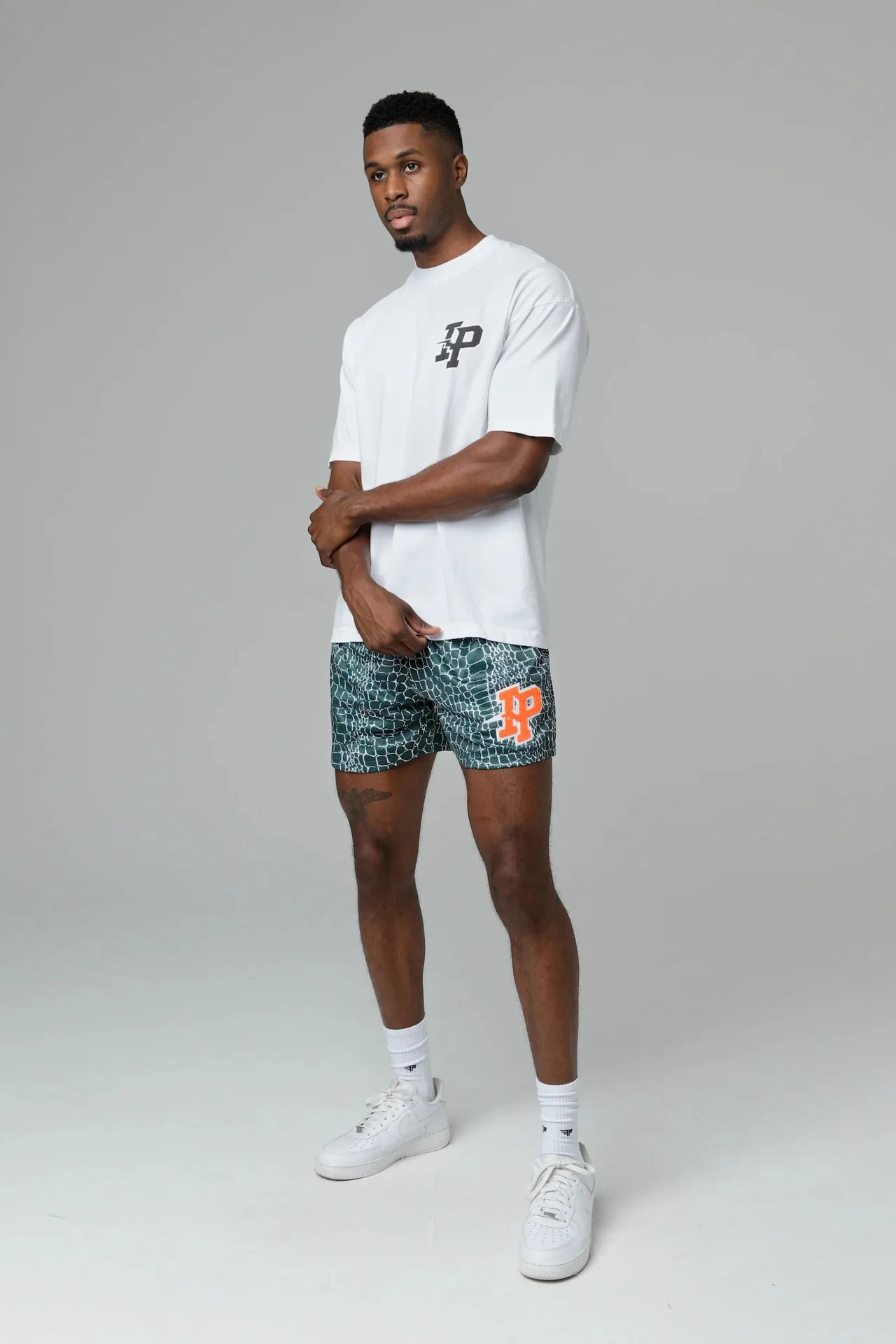 NEW American Casual Shorts Men's Fitness Sports Basketball Running Quick Dry Summer Mesh Breathable Training Quarter Pants
