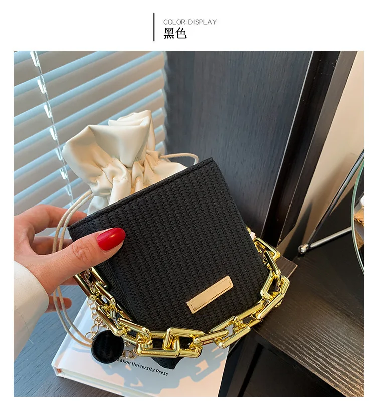 New Fashion Chain Handbag Single Shoulder Crossbody Small Square Bag Women's Bag