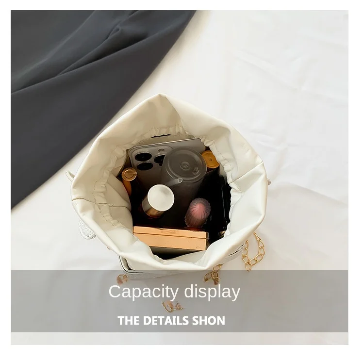 New Fashion Chain Handbag Single Shoulder Crossbody Small Square Bag Women's Bag