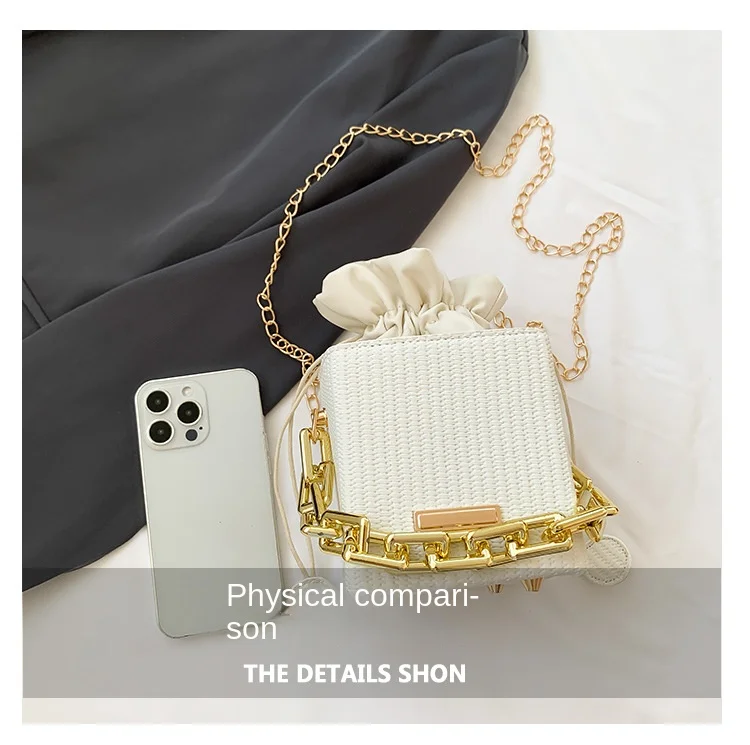 New Fashion Chain Handbag Single Shoulder Crossbody Small Square Bag Women's Bag