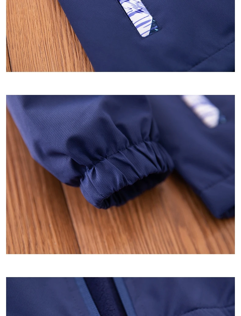 Dubbped Spring Autumn Jacket Boys Girls Waterproof Windbreaker Raincoat Graffiti Design Coat Polar Fleece Windproof Clothes