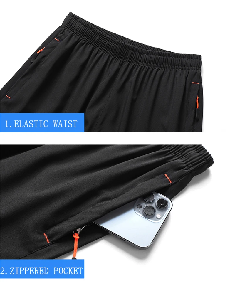 Summer New Arrival Sports Shorts Men New Comfortable Elastic Waist Clothing Male Breathable Short Trousers Plus
