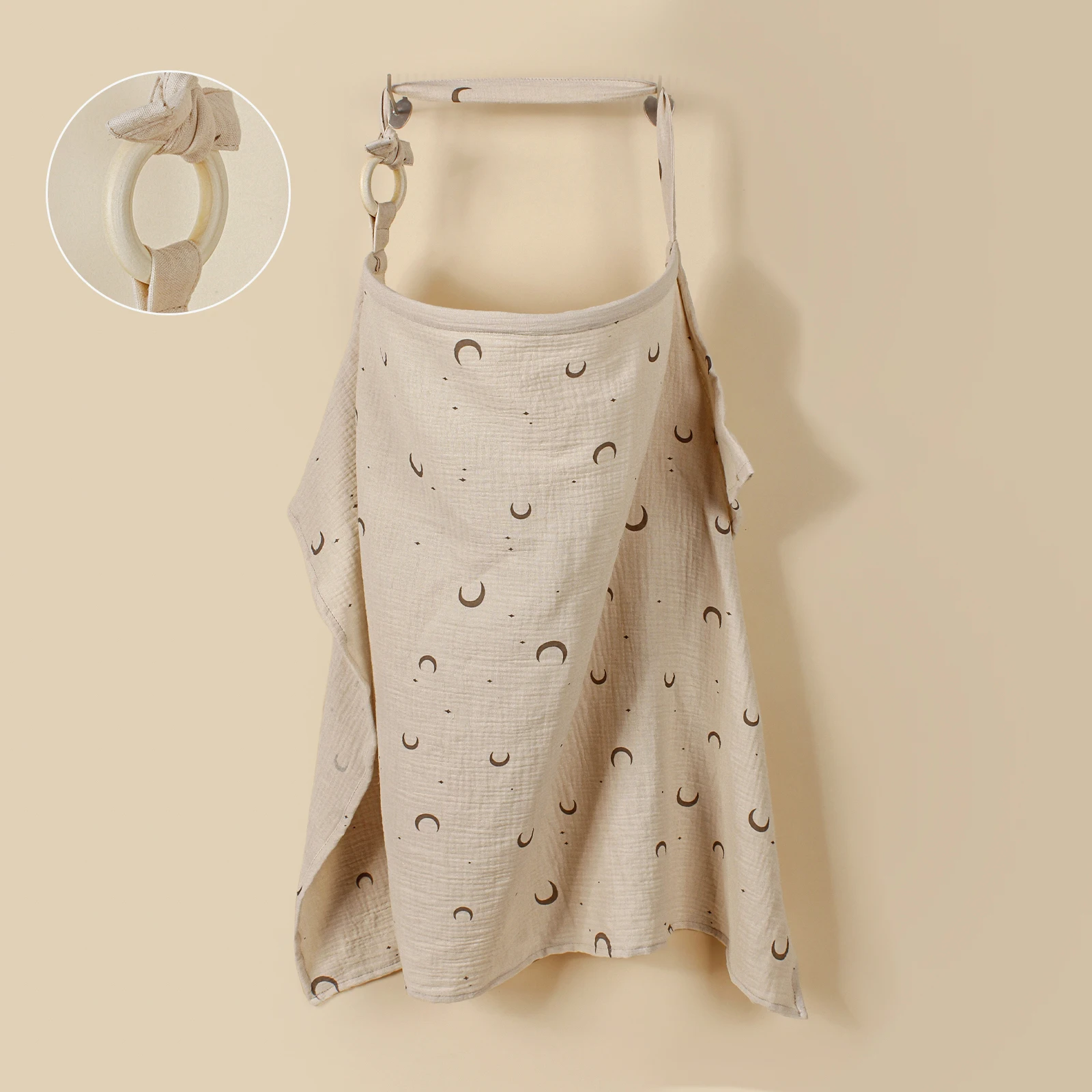 Maternity Print Fashion Breastfeeding Cover Baby Outdoor Stroller Cover Blanket Cotton Nursing Cover For Newborn Mommy Shawl