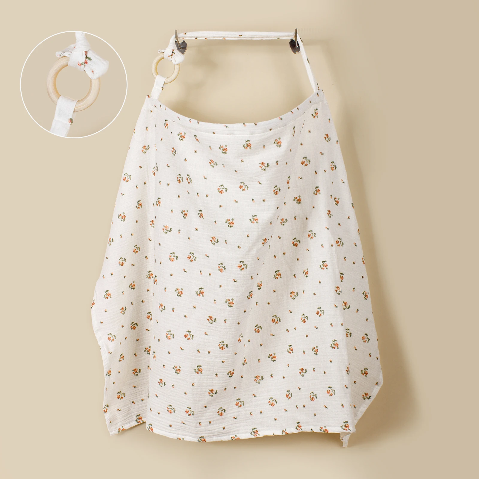 Maternity Print Fashion Breastfeeding Cover Baby Outdoor Stroller Cover Blanket Cotton Nursing Cover For Newborn Mommy Shawl