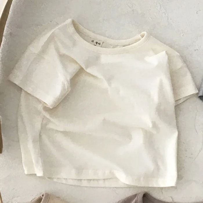 Baby Boy Stripe Shirt Summer Casual Short Bat Sleeve Kids Shirt for Boys Clothing Children Girls Sports Shirt Cotton Tops