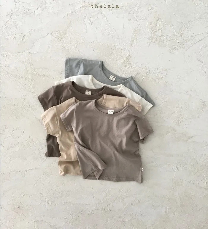 Baby Boy Stripe Shirt Summer Casual Short Bat Sleeve Kids Shirt for Boys Clothing Children Girls Sports Shirt Cotton Tops