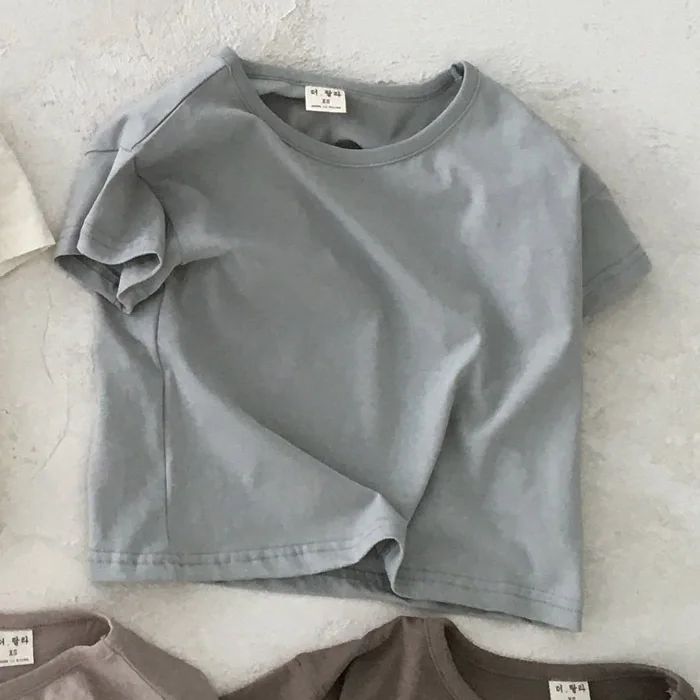Baby Boy Stripe Shirt Summer Casual Short Bat Sleeve Kids Shirt for Boys Clothing Children Girls Sports Shirt Cotton Tops