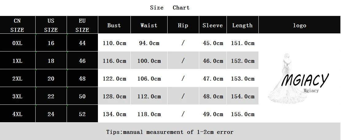 Mgiacy V-neck lace embroidered mid-long sleeve gown ball dress Party dress Bridesmaid dress