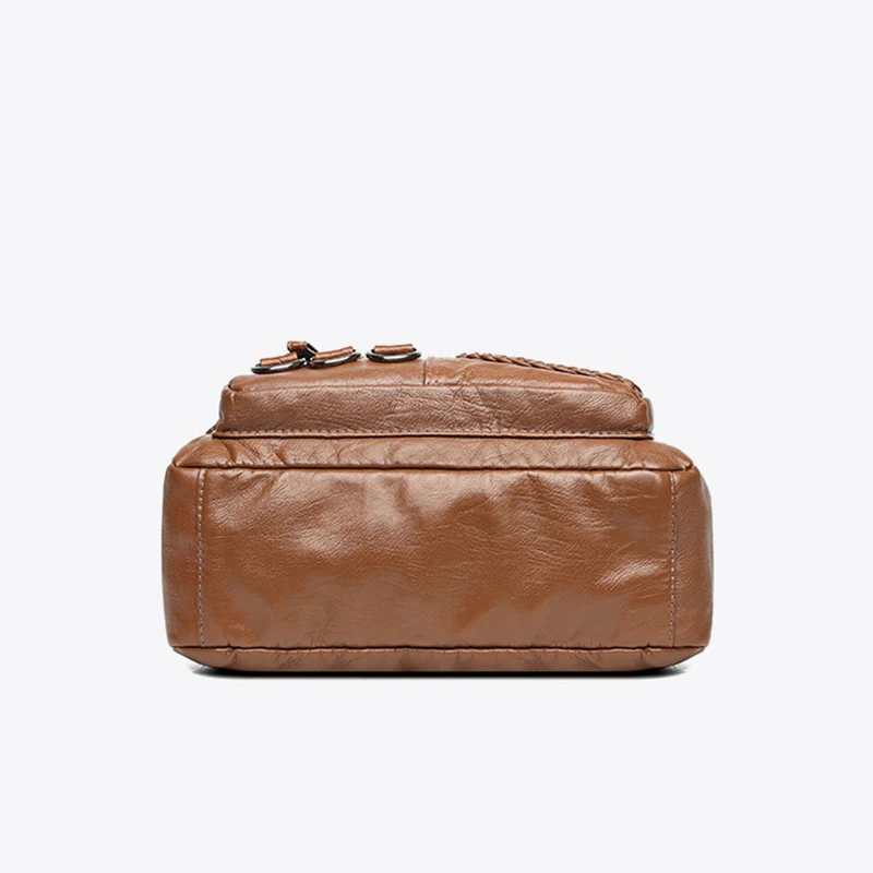 Vintage Pu Leather Luxury Purses and Handbags High Quality Women's Bag Design Multi-pocket Ladies Crossbody Shoulder Bags