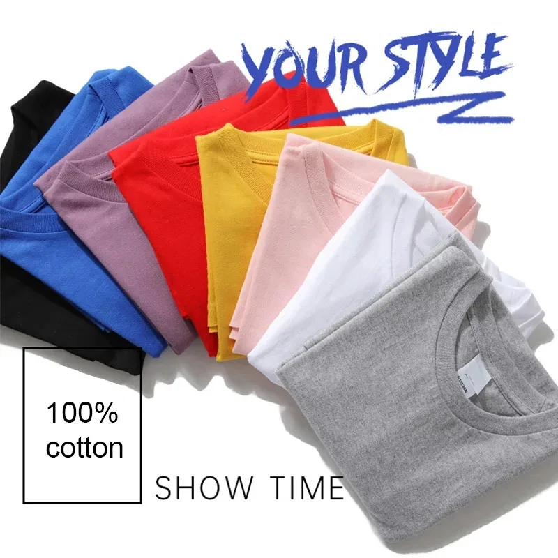 Summer Gym T-Shirts 100 Cotton Oversized Women's T Shirt Graphic Print Sporty Men Tee High Quality Men's Clothes Free Shipping