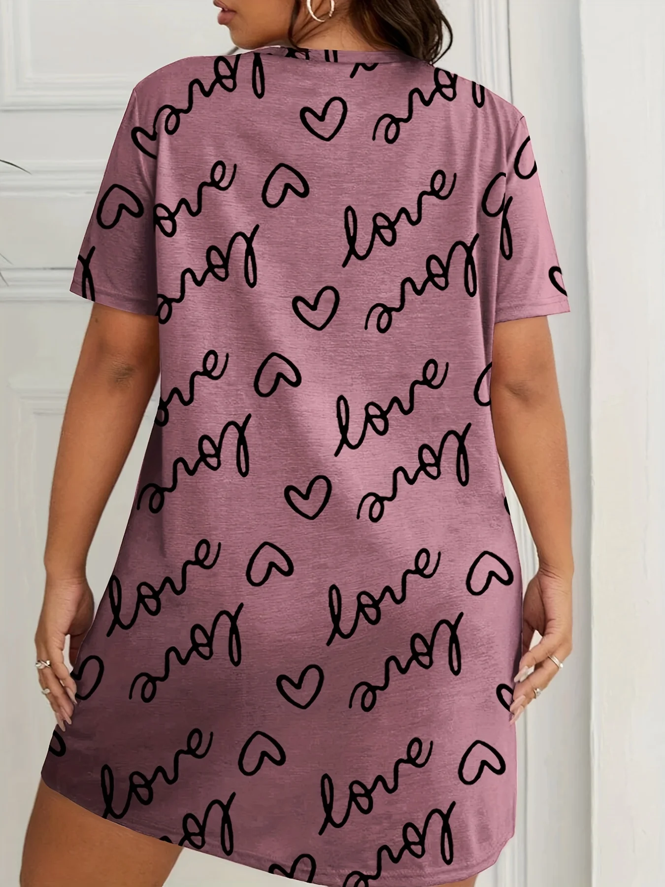 Summer Women's Halter Women's High Stretch Home Nightgowns Big Bust Girl's Dresses Plus Size Loose and Knee Skirt