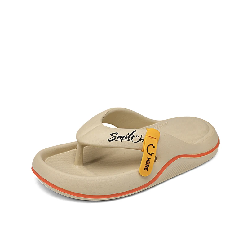 Flip Flops Mens Thong Sandals Summer 2024 New Men Shoes Thick Bottom EVA Non-slip Slide Slippers Outdoor Indoor Couples Shoes