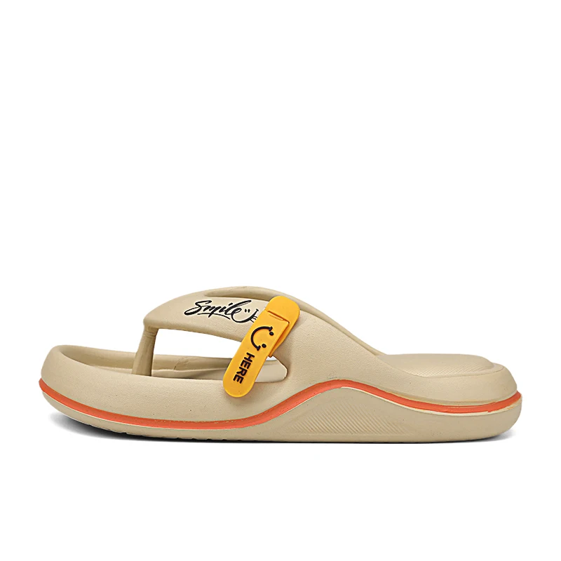 Flip Flops Mens Thong Sandals Summer 2024 New Men Shoes Thick Bottom EVA Non-slip Slide Slippers Outdoor Indoor Couples Shoes