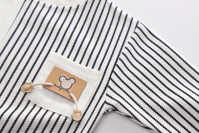 New Spring Autumn Baby Girl Clothes Children Boys Fashion Striped T-Shirt Toddler Casual Costume Infant Outfits Kids Sportswear