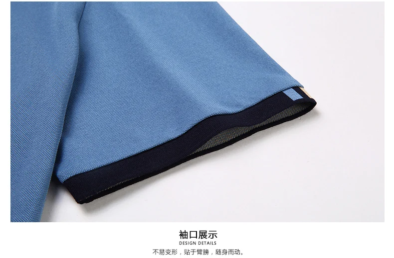 Men's New Exquisite Embroidered Short Sleeved Polo Shirt Summer Business Leisure Breathable T-shirt Top Fashion Men's Clothing