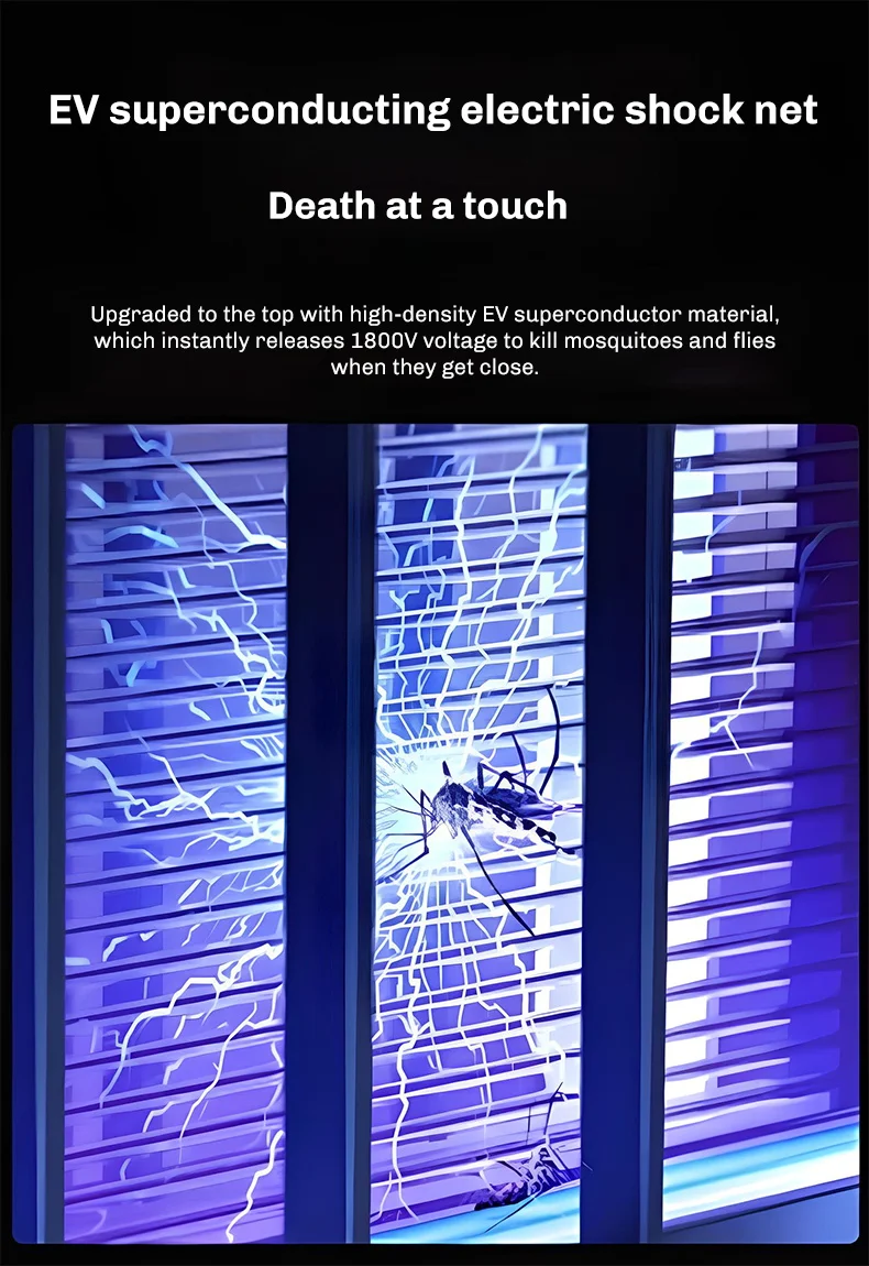 Mosquito Killer Lamp 110V/220V Electric Insect Killer Electric Pest Repellent UV & LED Lamp Powerful Bug Electric Mosquito Kill