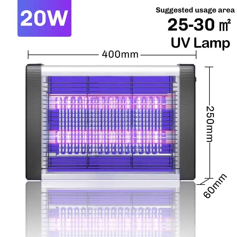 Mosquito Killer Lamp 110V/220V Electric Insect Killer Electric Pest Repellent UV & LED Lamp Powerful Bug Electric Mosquito Kill