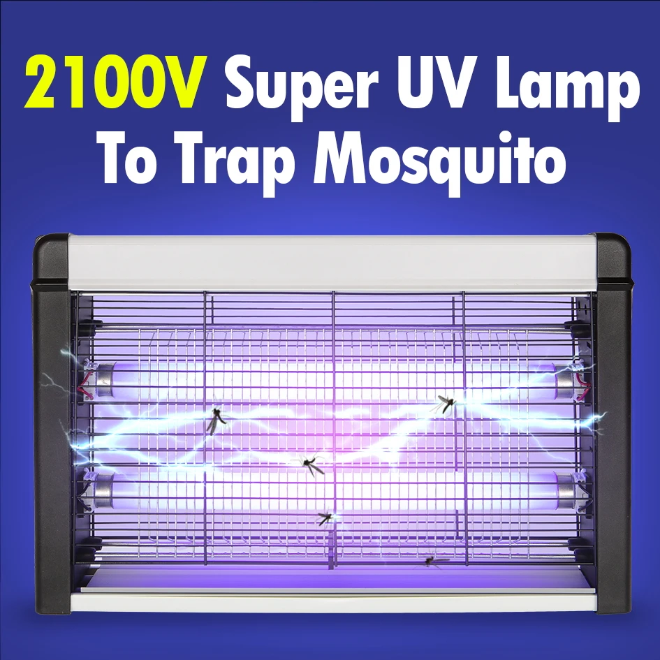Mosquito Killer Lamp 110V/220V Electric Insect Killer Electric Pest Repellent UV & LED Lamp Powerful Bug Electric Mosquito Kill