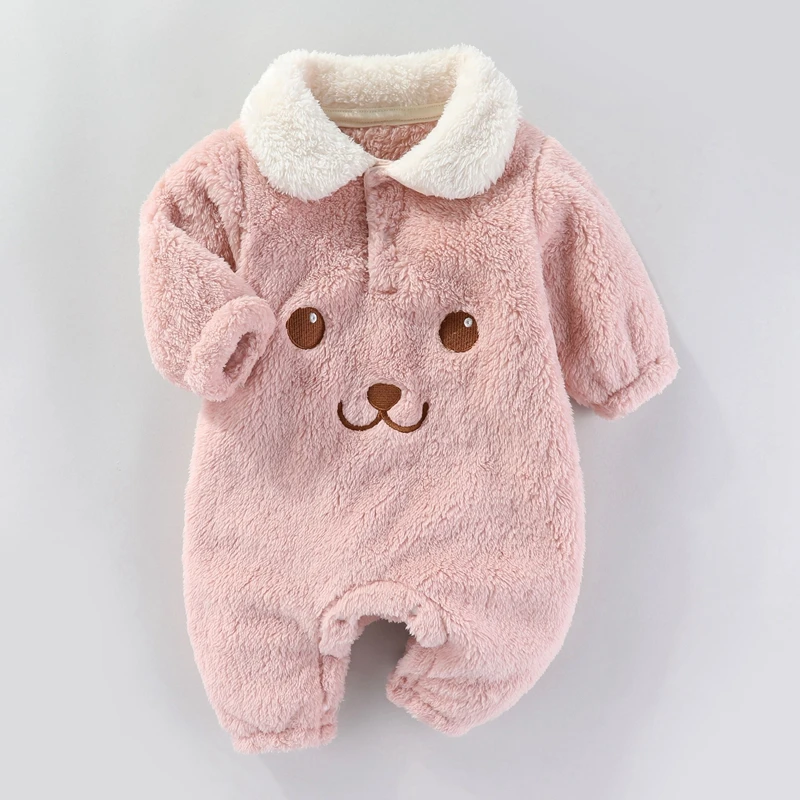 Cute Newborn Baby Bodysuit New Winter Autumn Baby Clothes Cartoon Girl Rompers Spring Soft Infant Jumpsuit 0 to 12 Months