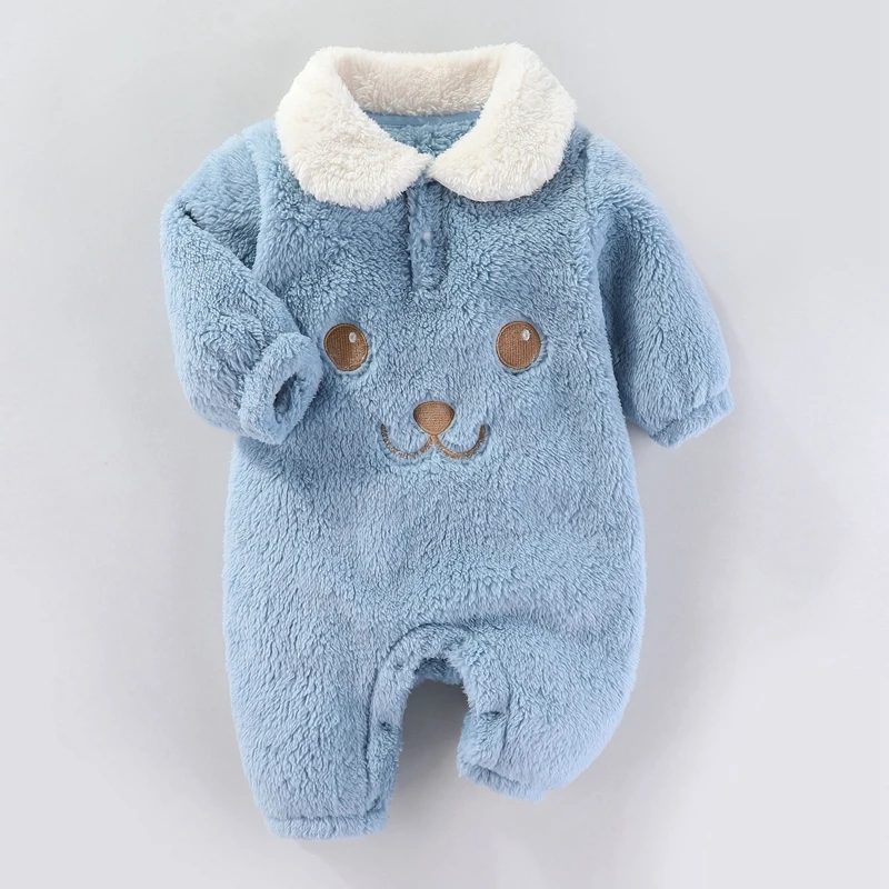 Cute Newborn Baby Bodysuit New Winter Autumn Baby Clothes Cartoon Girl Rompers Spring Soft Infant Jumpsuit 0 to 12 Months
