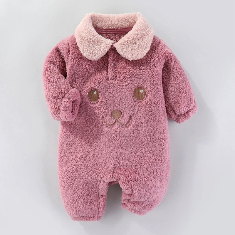 Cute Newborn Baby Bodysuit New Winter Autumn Baby Clothes Cartoon Girl Rompers Spring Soft Infant Jumpsuit 0 to 12 Months