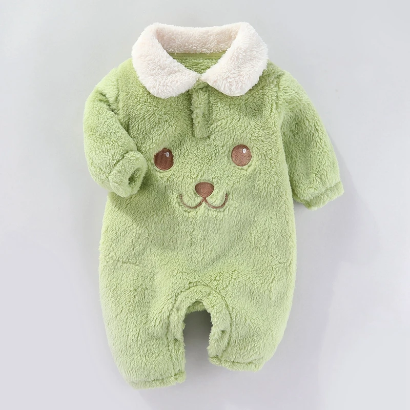 Cute Newborn Baby Bodysuit New Winter Autumn Baby Clothes Cartoon Girl Rompers Spring Soft Infant Jumpsuit 0 to 12 Months