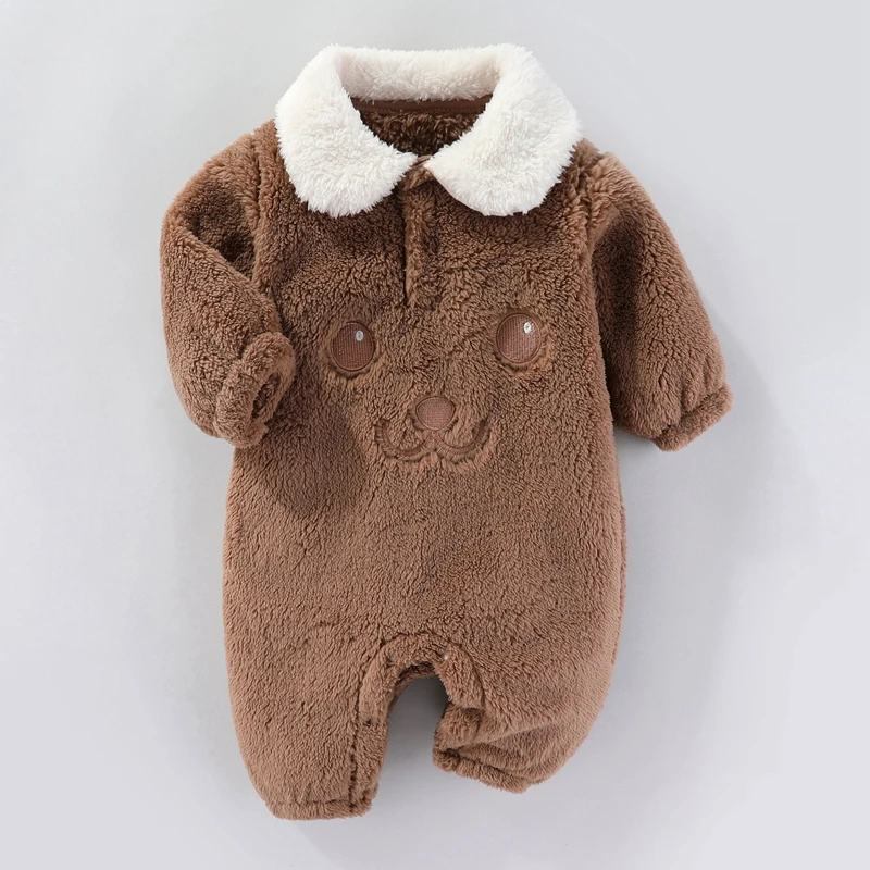 Cute Newborn Baby Bodysuit New Winter Autumn Baby Clothes Cartoon Girl Rompers Spring Soft Infant Jumpsuit 0 to 12 Months