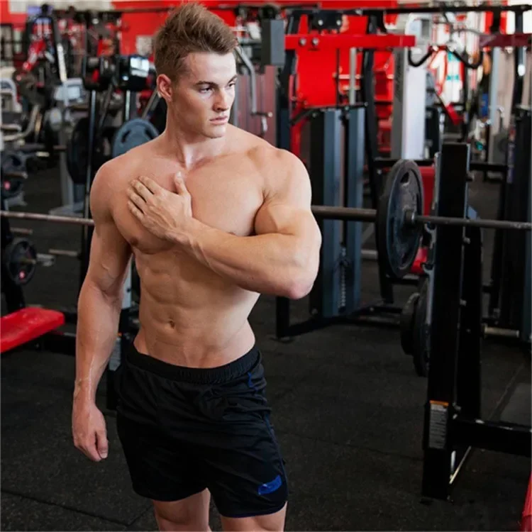 2025 NEW Summer Running Shorts Men Sports Jogging Fitness Shorts Quick Dry Mens Gym Men Shorts Sport Gyms Short Pants Men
