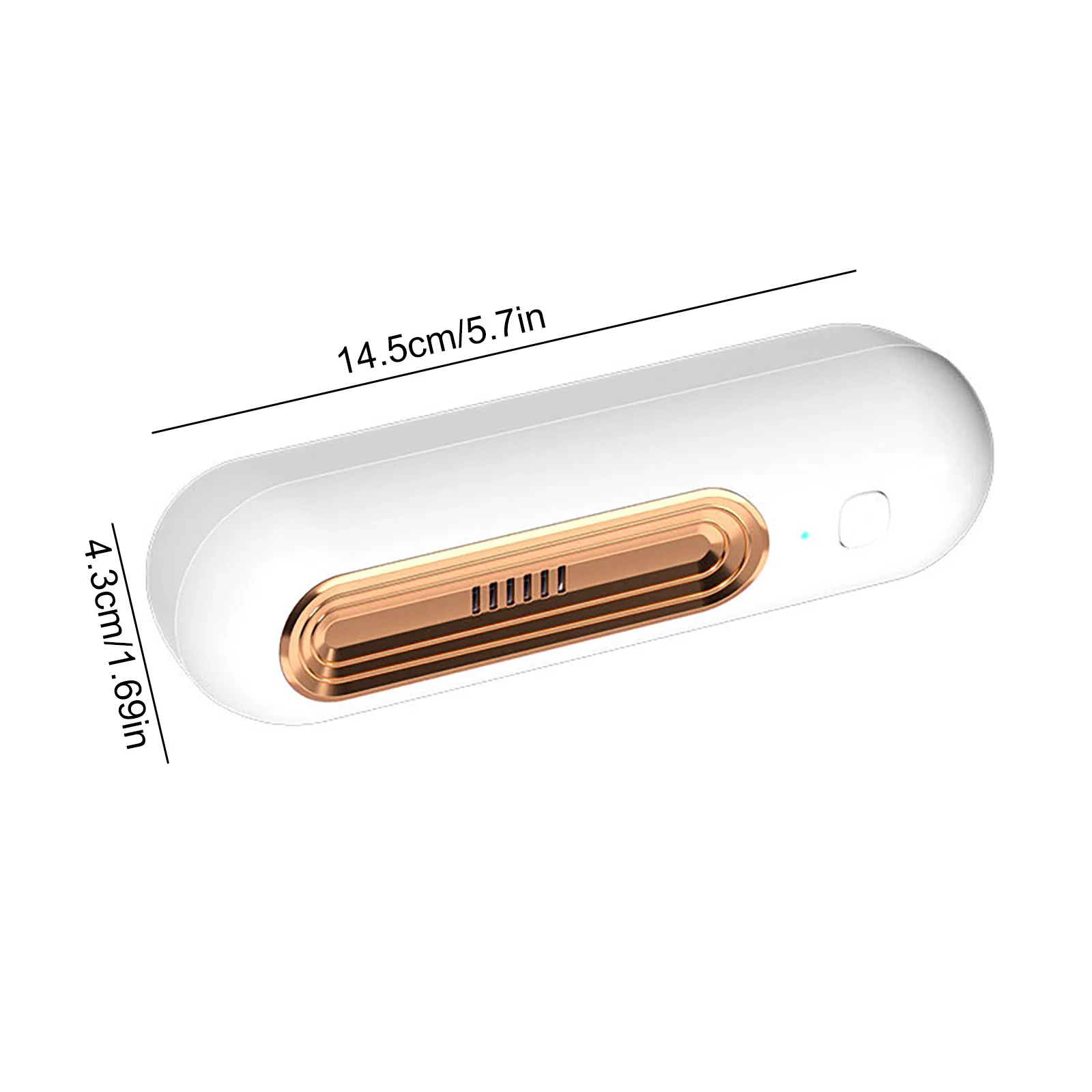 New USB Air Purifier Kitchen Refrigerator Air Freshener Deodorizer Ozone Sterilization Deodorizing for Food Pet Toilet Car Use