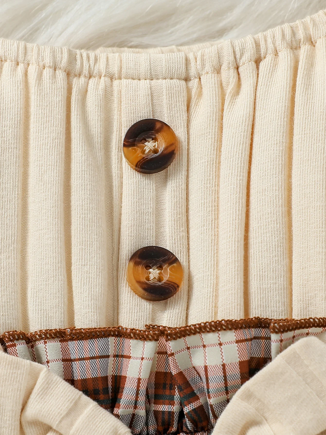 2024 New Baby Girls Autumn Long Sleeve With Bow Plaid Fahion Cute Dress