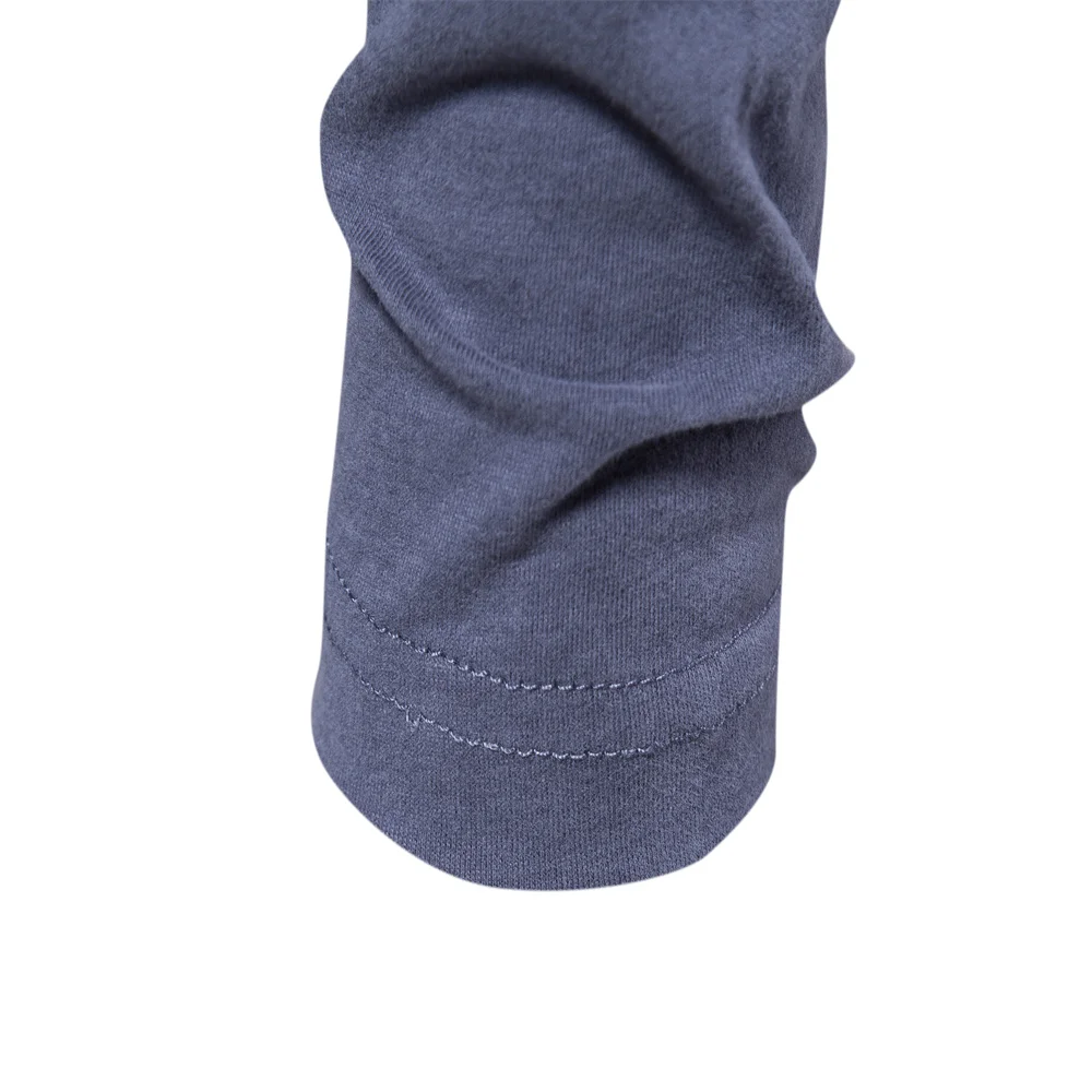 100% Cotton Long Sleeve T Shirt For Men Solid Spring Casual Mens T-shirts High Quality Male Tops Classic Clothes Men's T-shirts