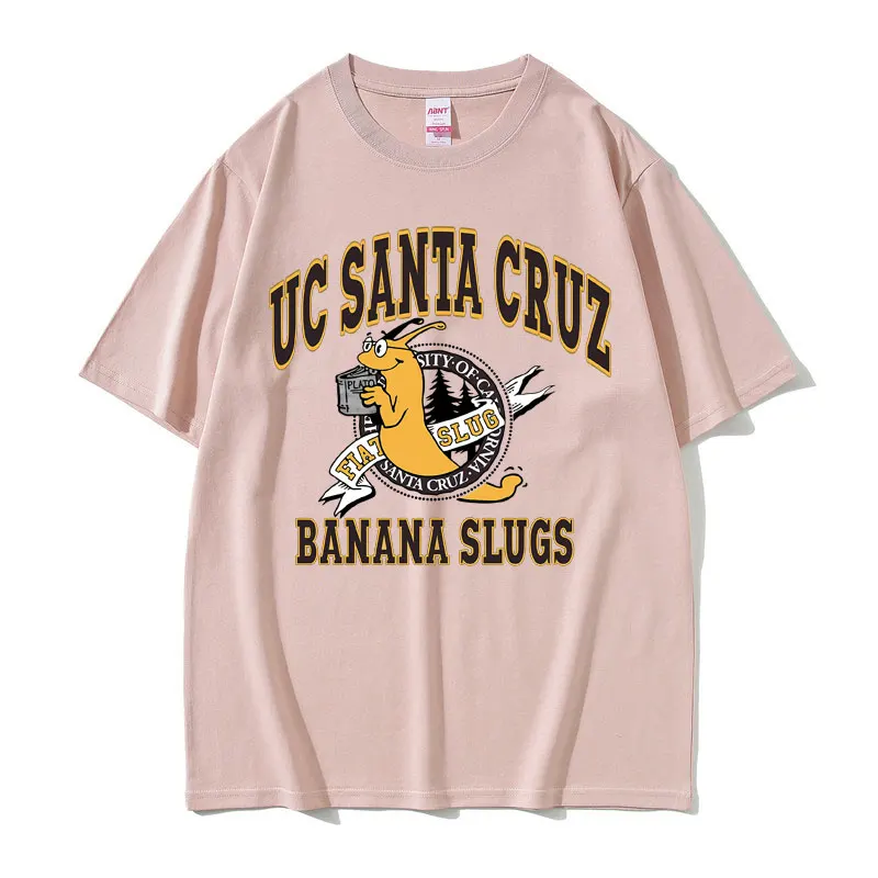 Famous Director Quentin Tarantino Movie Pulp Fiction Jhon Travolta Banana Slugs Same Style Tshirt Men Women Casual Loose T-shirt