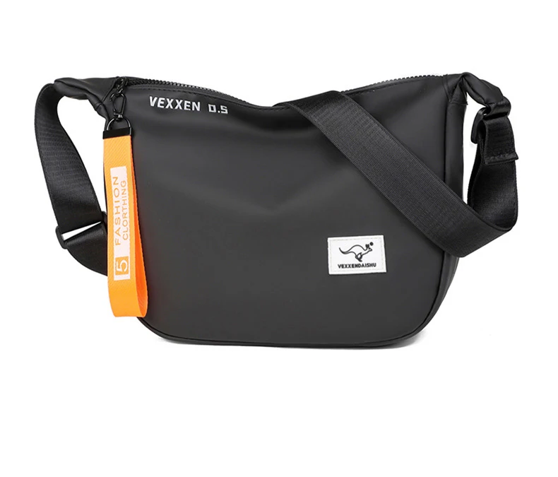 Kangaroo Luxury Brand Casual Men Crossbody Shoulder Bags Blue Black Epithelium Business Man Messenger Bag Small Cycling SlingBag