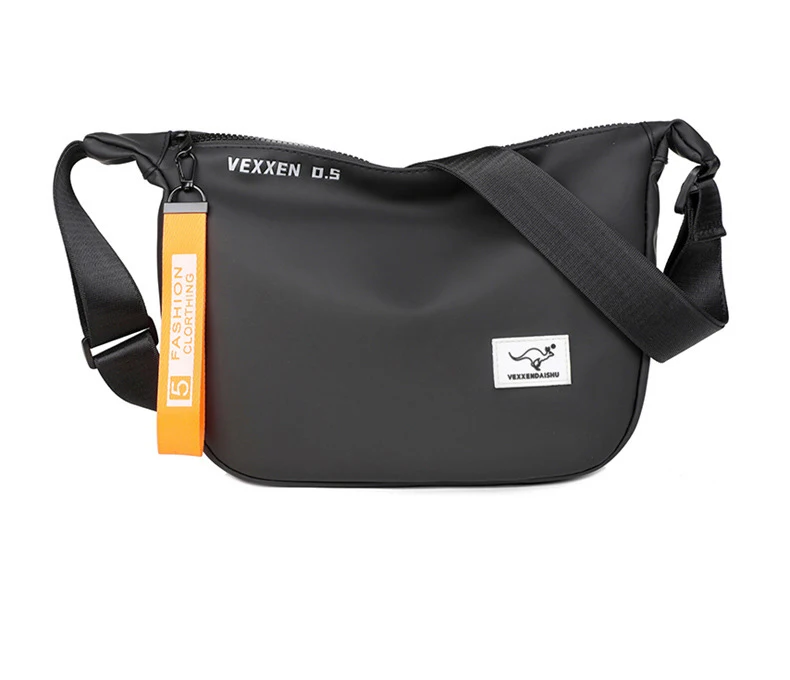 Kangaroo Luxury Brand Casual Men Crossbody Shoulder Bags Blue Black Epithelium Business Man Messenger Bag Small Cycling SlingBag
