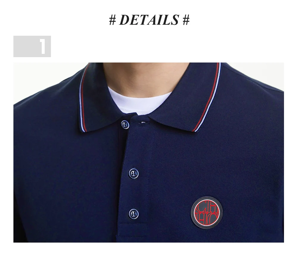 2024 New Men's Polo Top Casual Fashion Commuter Versatile Solid Color Men's Top Summer Fashion Business Men Pure Cotton Polo Top