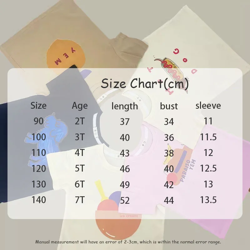 MILANCEL 2024 Summer New Kids Tees Cartoon Letter Boys Girls Unisex O-Neck T-shirt Short Sleeve Tops Children Fashion Clothing