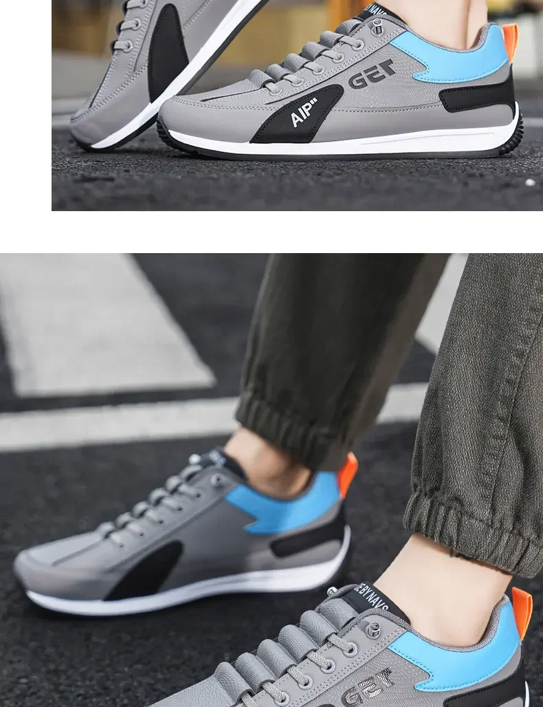 Men Running Shoes Outdoor Sport Jogging Sneakers 2024 New Vulcanized Shoes Flat Casual Sneakers for Men Shoes Zapatillas Hombre