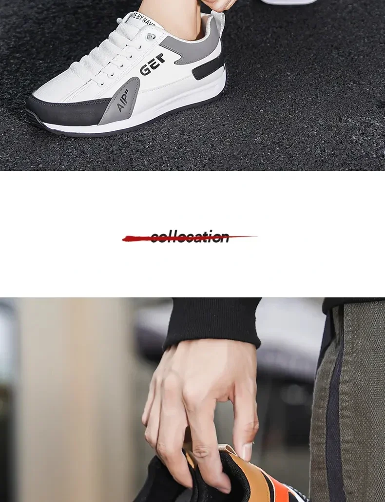 Men Running Shoes Outdoor Sport Jogging Sneakers 2024 New Vulcanized Shoes Flat Casual Sneakers for Men Shoes Zapatillas Hombre